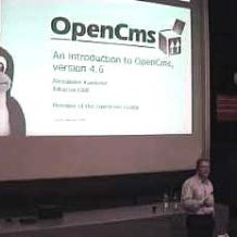 Video presentation of OpenCms