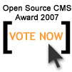 Vote for OpenCms in the Open Source CMS Award 2007